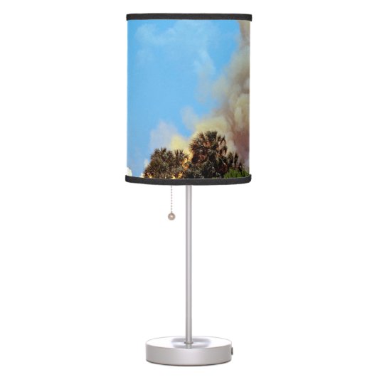 NASA Apollo 16 Saturn V Rocket Launch Table Lamp (Right)