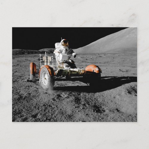 NASA Apollo 17 Lunar Roving Vehicle Postcard