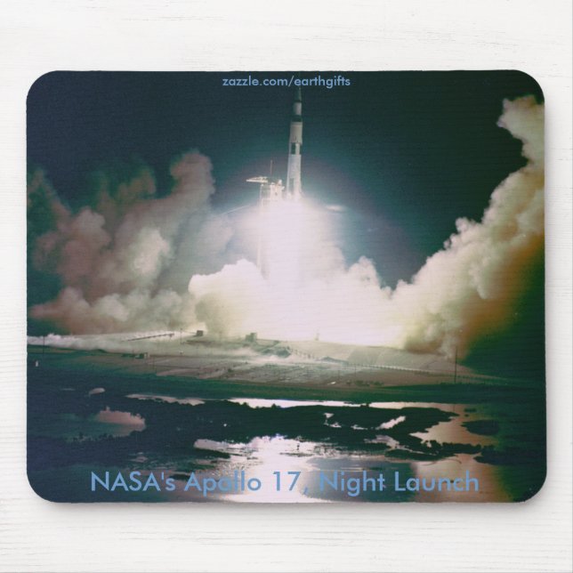 NASA & APOLLO SPACE MOUSE PAD (Front)