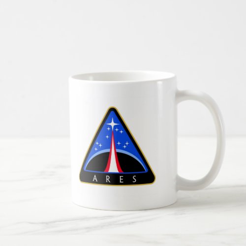 NASA Ares Rocket Logo Coffee Mug