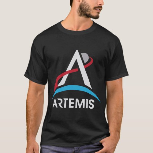 NASA Artemis Program Logo LT We Are Going Moon To  T_Shirt