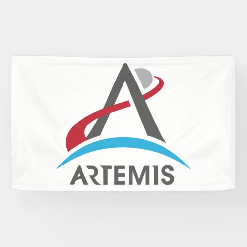 NASA Artemis Program Logo Mars 2024 Astronaut Banner