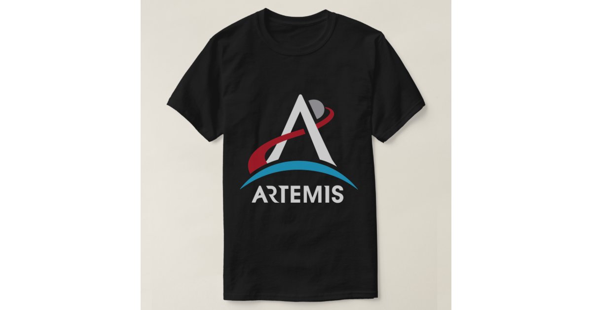 NASA Artemis Program Logo Mars 2024 Space Astronau T-Shirt | Zazzle