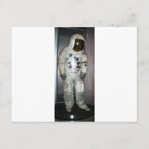 NASA Astronaut Space Suit Postcard