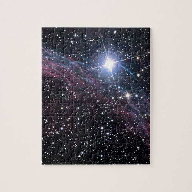 NASA ESA Veil nebula Jigsaw Puzzle (Vertical)