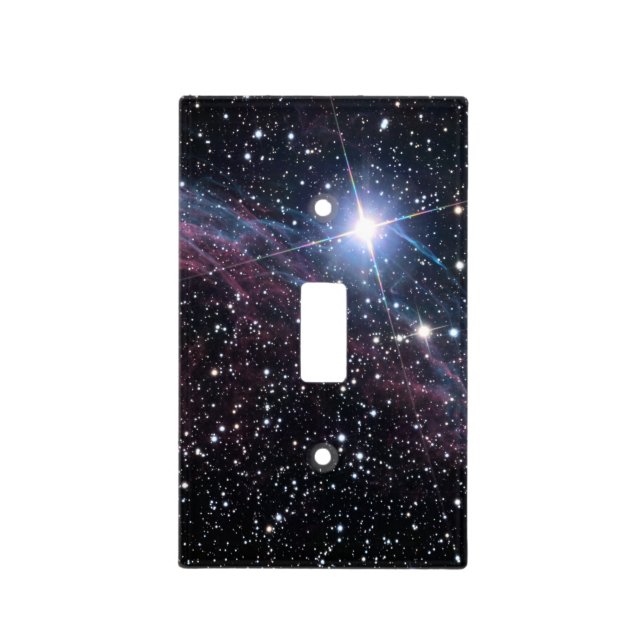 NASA ESA Veil nebula Light Switch Cover (Front)