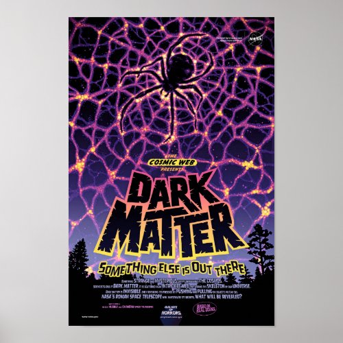 NASA Exoplanet Travel Bureau Dark Matter Poster