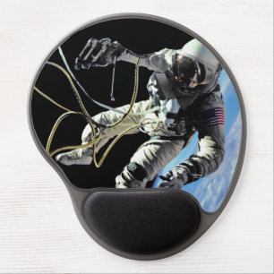 NASA First American Astronaut Spacewalk Photo Gel Mouse Pad