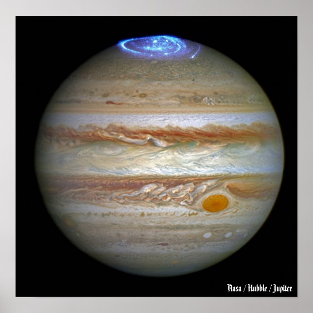 Nasa / Hubble / Jupiter Poster (Front)