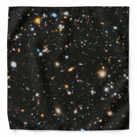 Nasa Hubble Ultra Deep Field Galaxies Bandana