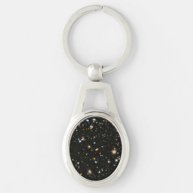NASA Hubble Ultra Deep Field Galaxies Keychain (Front)