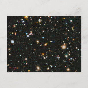 NASA Hubble Ultra Deep Field Galaxies Postcard