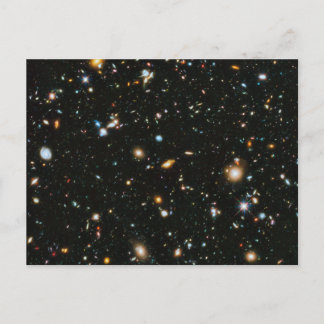 NASA Hubble Ultra Deep Field Galaxies Postcard