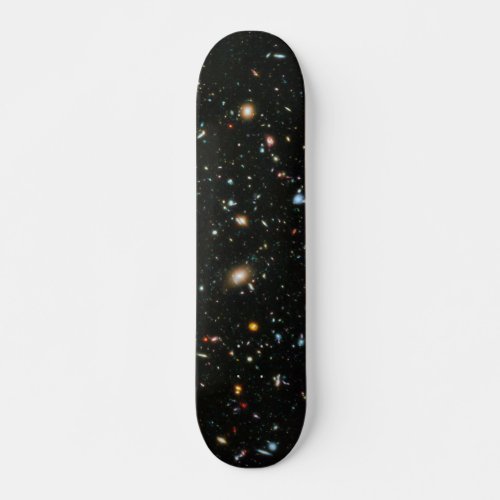 NASA Hubble Ultra Deep Field Galaxies Skateboard Deck