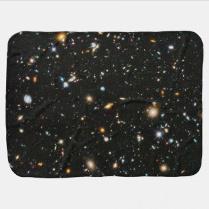 NASA Hubble Ultra Deep Field Galaxies Stroller Blanket