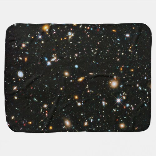 NASA Hubble Ultra Deep Field Galaxies Stroller Blanket