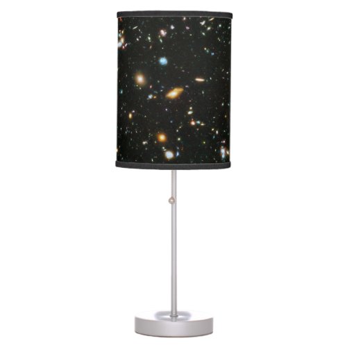 NASA Hubble Ultra Deep Field Galaxies Table Lamp