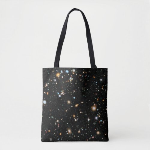 NASA Hubble Ultra Deep Field Galaxies Tote Bag
