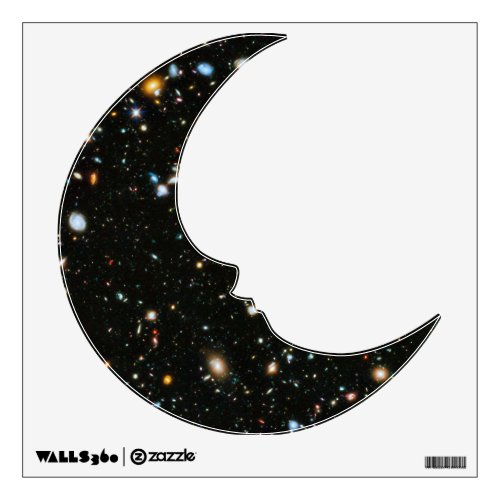 NASA Hubble Ultra Deep Field Galaxies Wall Sticker