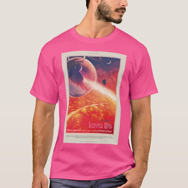 Nasa Jpl Exoplanet Travel Bureau 55 Cancri E (8K R T-Shirt (Front)