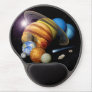 NASA JPL Solar System Planets Montage Space Photos Gel Mouse Pad