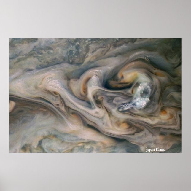 NASA / Juno / Jupiter / Clouds / Poster (Front)