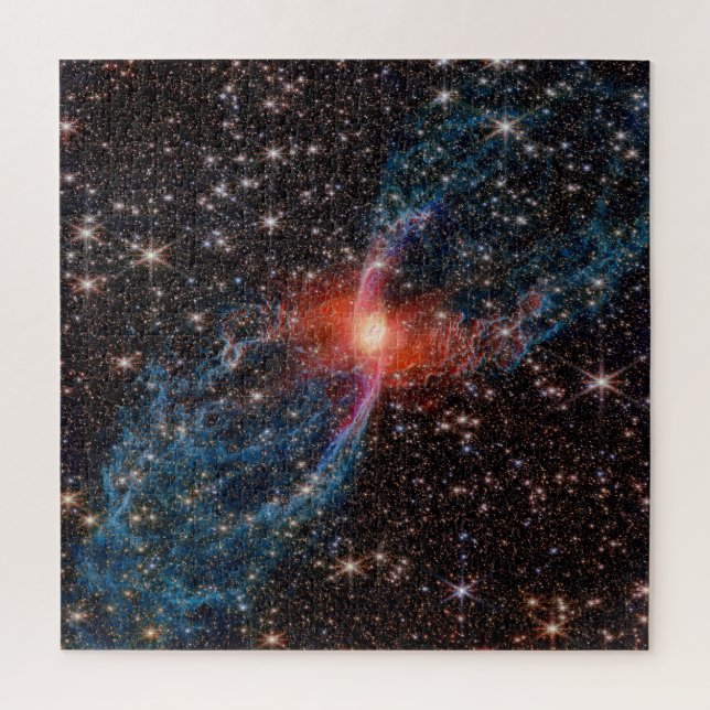 NASA JWST Red Spider Nebula Photo Jigsaw Puzzle (Vertical)