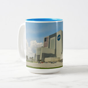 NASA Kennedy Space Center Two-Tone Coffee Mug