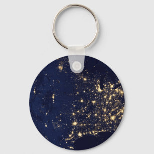 Glitter Astronaut Keychain - NASA Gear