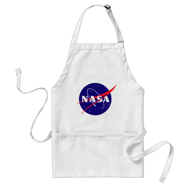 NASA Meatball Logo Adult Apron (Front)