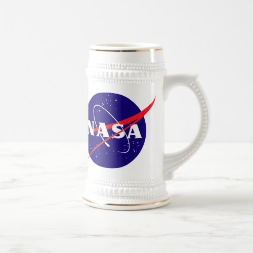NASA Meatball Logo Beer Stein
