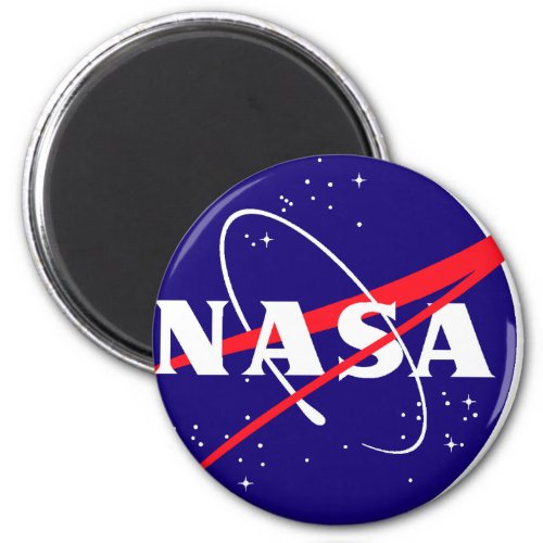 NASA Meatball Logo Magnet