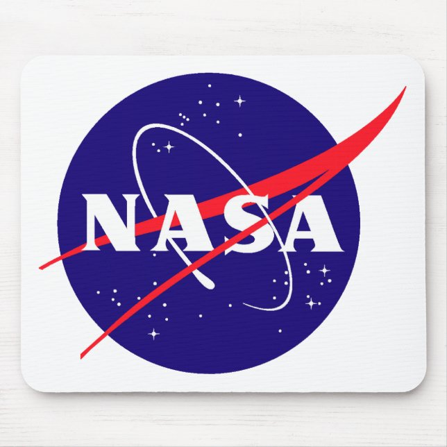 NASA Meatball Logo Mouse Pad (Front)