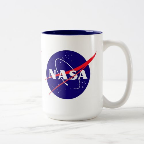 NASA Meatball Logo Two_Tone Coffee Mug