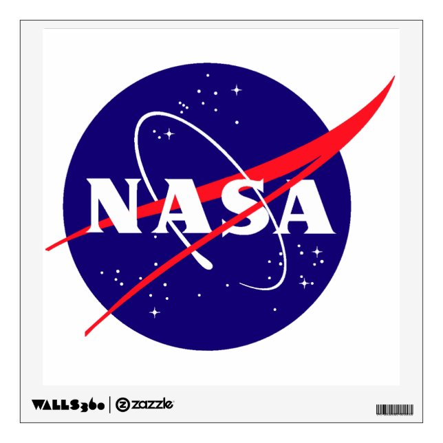 NASA Meatball Logo Wall Decal (Front)