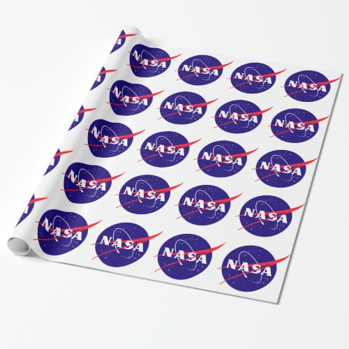 NASA Meatball Logo Wrapping Paper