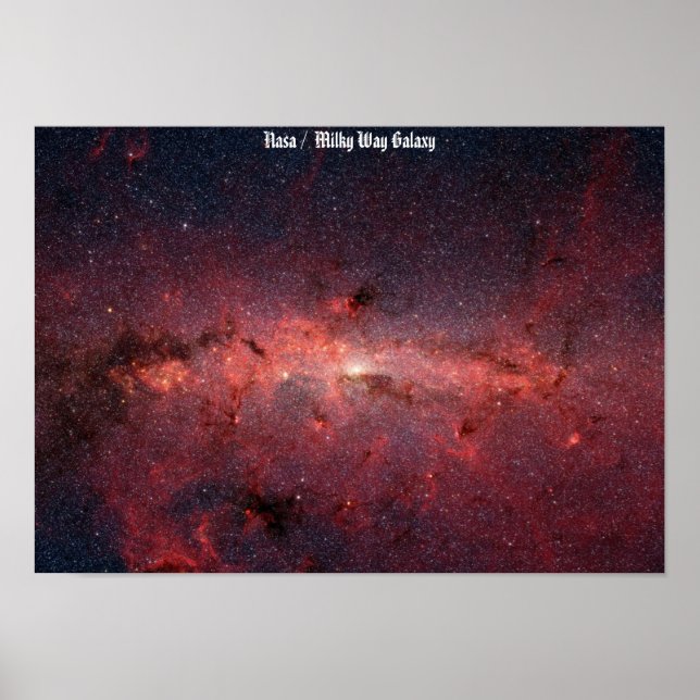 Nasa /  Milky Way Galaxy Poster (Front)