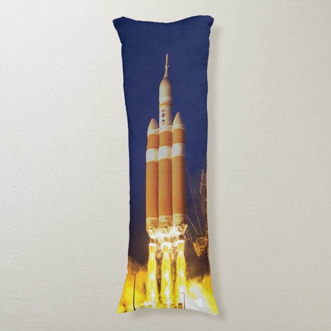 NASA Orion Spacecraft Rocket Launch Body Pillow (Front Vertical)