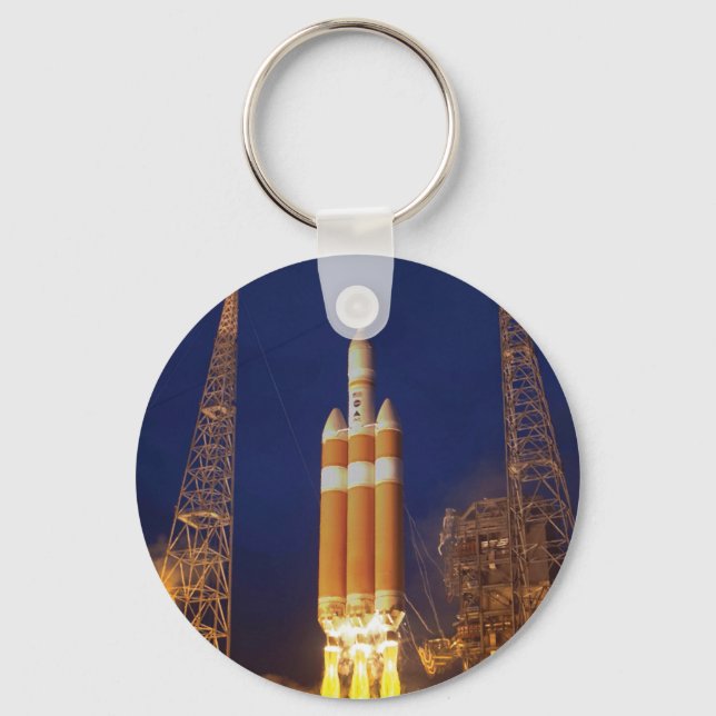 NASA Orion Spacecraft Rocket Launch Keychain (Front)