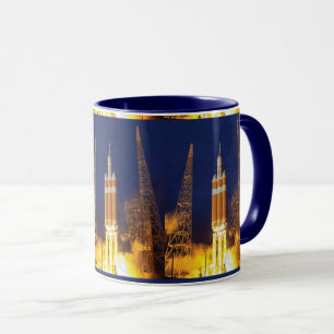 NASA Orion Spacecraft Rocket Launch Mug