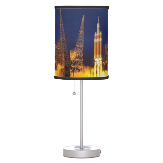 NASA Orion Spacecraft Rocket Launch Table Lamp (Right)