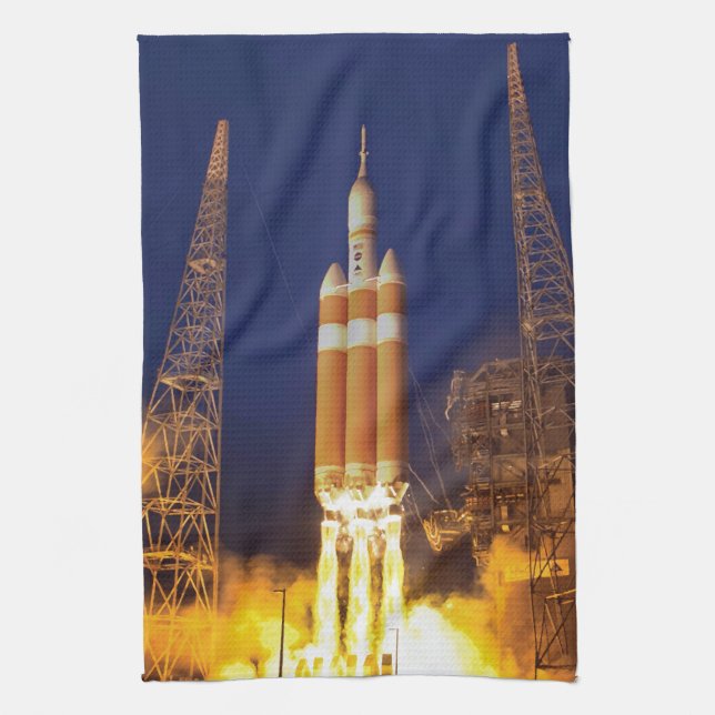 NASA Orion Spacecraft Rocket Launch Towel (Vertical)