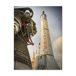 NASA Rocket Park Postcard