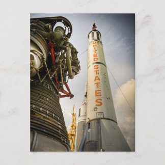 NASA Rocket Park Postcard