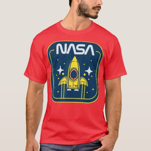 NASA Rocket Ship  T_Shirt