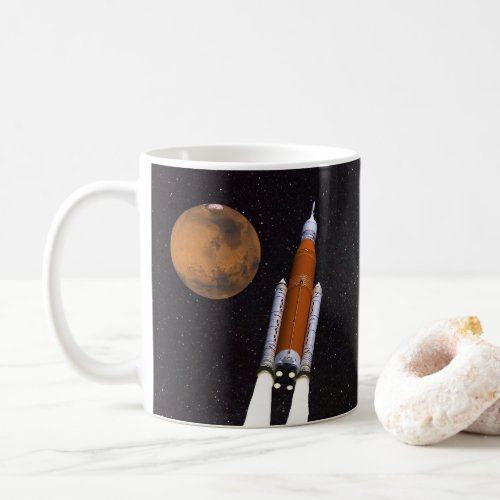NASA SLS Space Launch System Coffee Mug