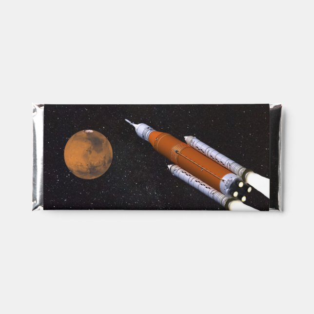 NASA SLS Space Launch System Hershey Bar Favors (Front)