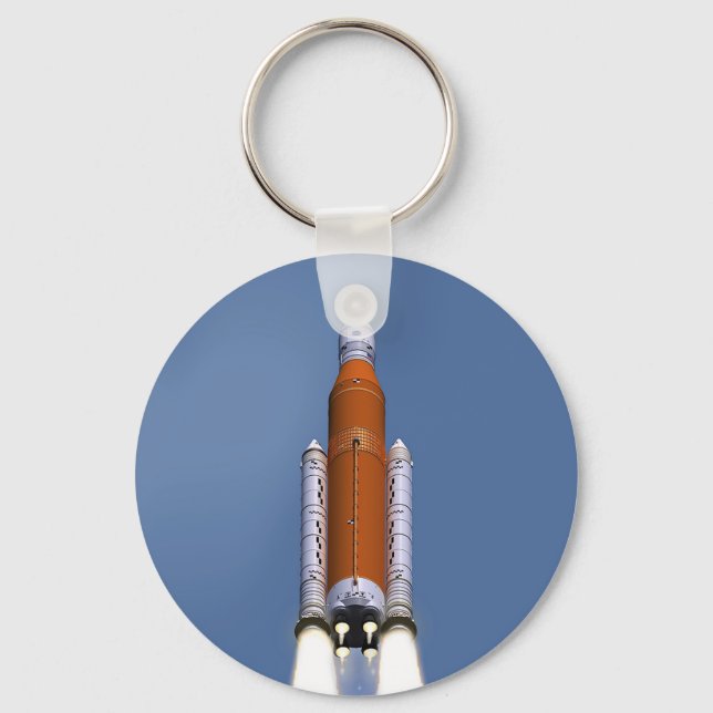 NASA SLS Space Launch System Keychain (Front)