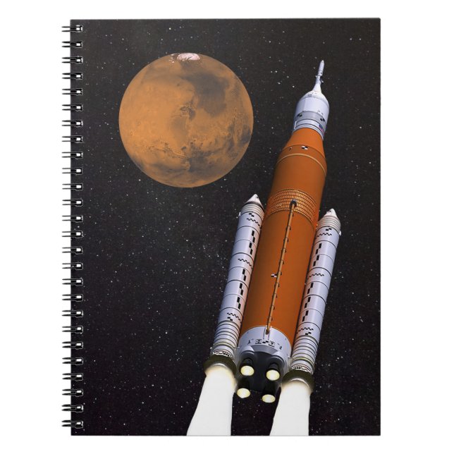 NASA SLS Space Launch System Notebook (Front)