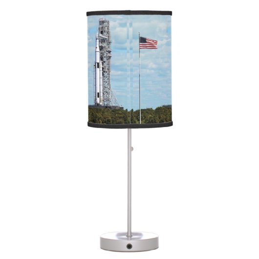 NASA SLS Space Launch System Rocket Launchpad Table Lamp (Back)
